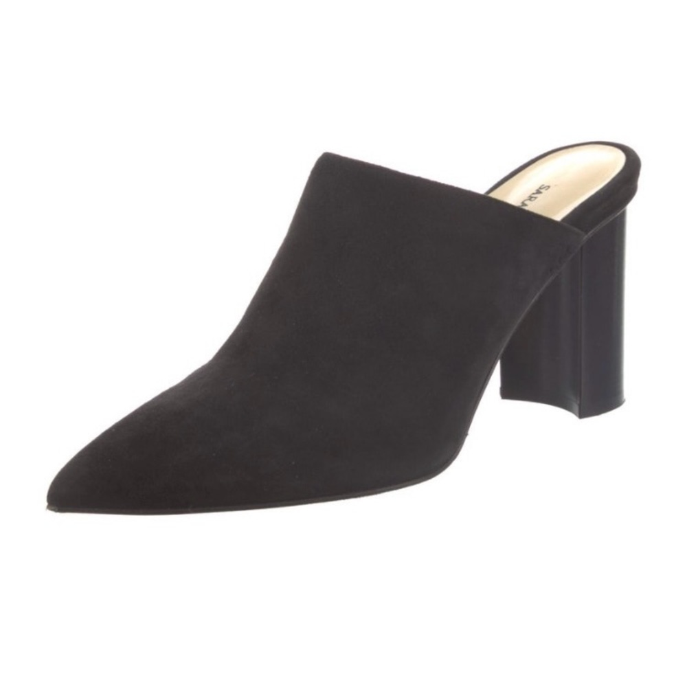 Sarah Flint Perfect Mules, black suede, size 38